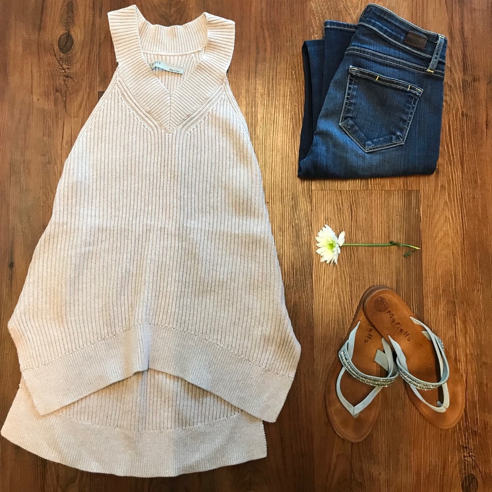 All Saints sweater tank xs